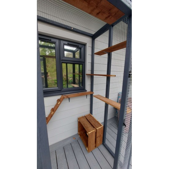 Grey Glide Lean-To – 8ft Long x 3ft Wide x 7.5ft Tall